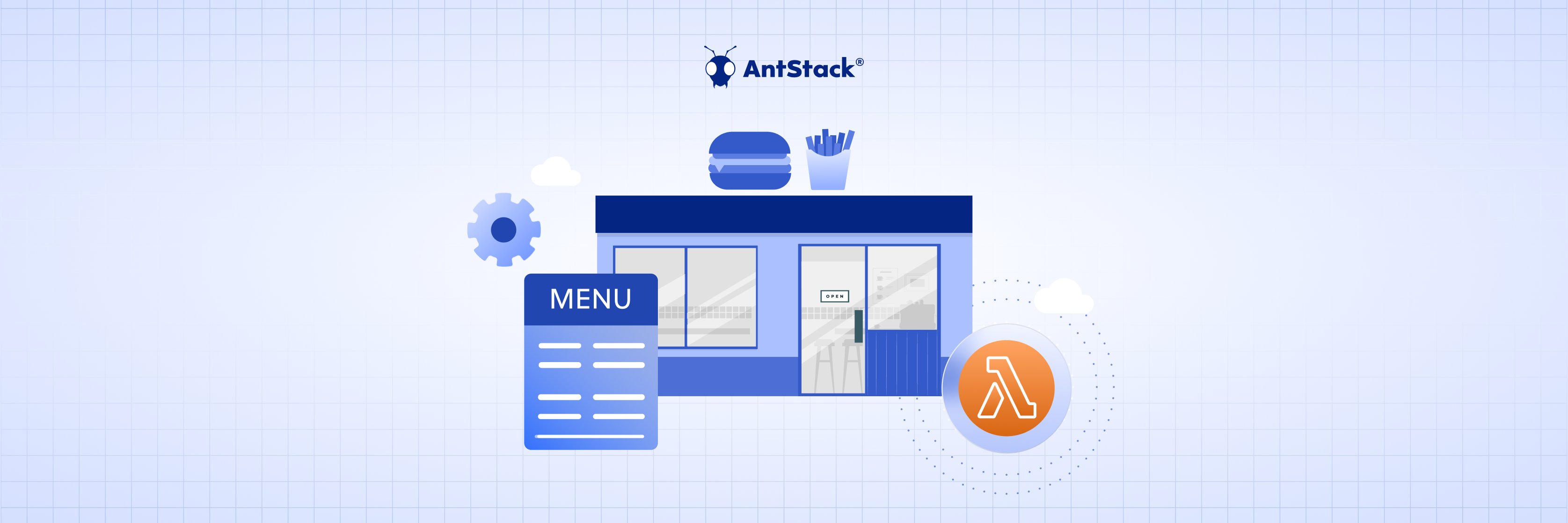 AntStack's tweet card. Learn how dynamic schema architecture enables faster QSR innovation by removing hardcoded RIS dependencies and boosting operational speed.