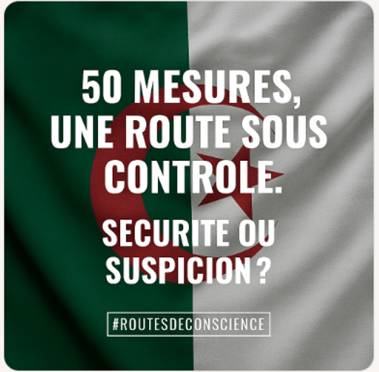 radiosansvoix's tweet card. Le président Abdelmadjid Tebboune a annoncé, ce 2 novembre 2025, une refonte radicale du Code de la route algérien. Plus de cinquante nouvelles mesures sont en cours d’adoption, dont l’une des plus...