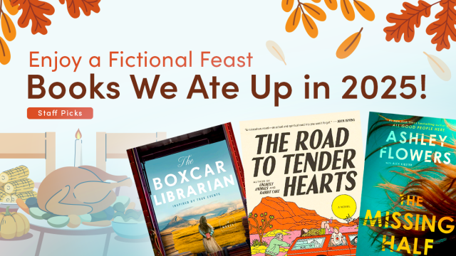 boonelibrary's tweet card. Explore BCPL's top fiction picks of 2025, featuring romance, mystery, and adventure for every book lover's taste!