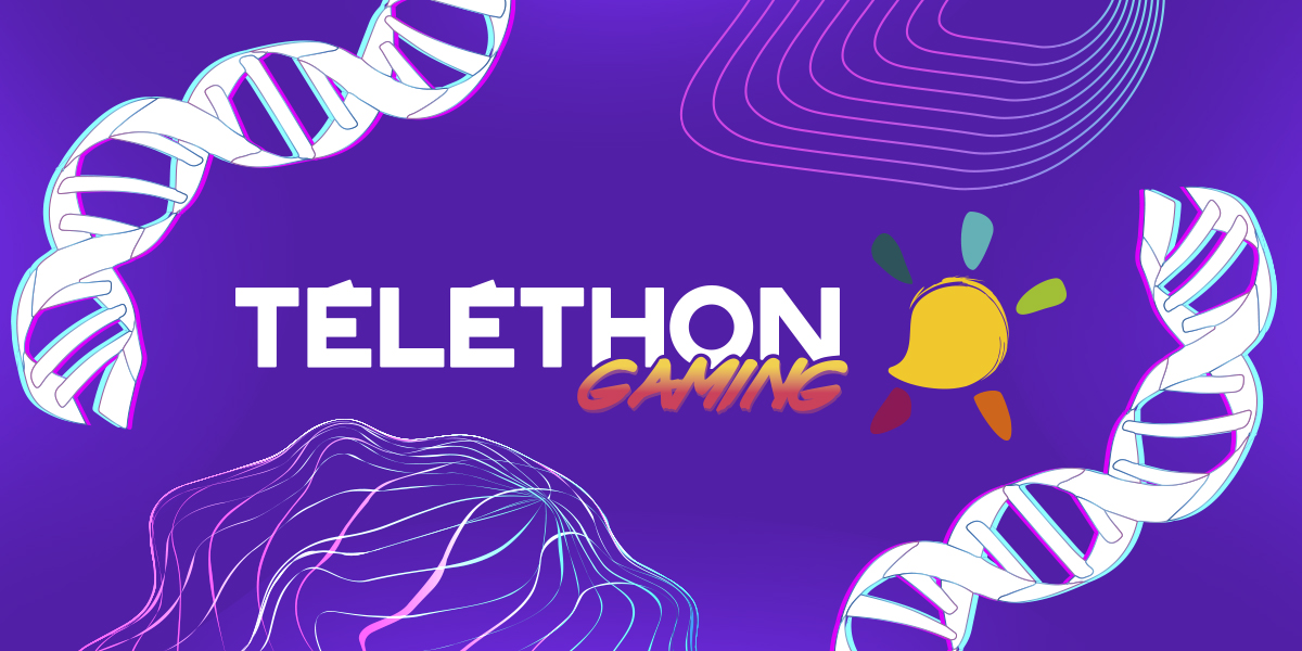 Telethon_France's tweet card. Tous ensemble pour le #TéléthonGaming : ensemble, changeons le monde des maladies rares ! RDV sur telethongaming.fr