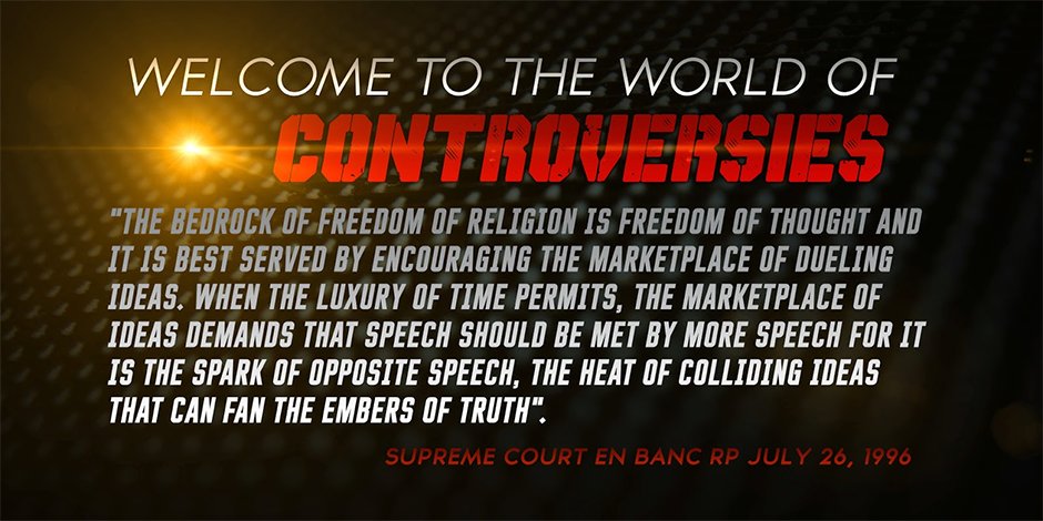 MrControversyX's tweet card. A blog about religious controversies and anomalies across the globe.