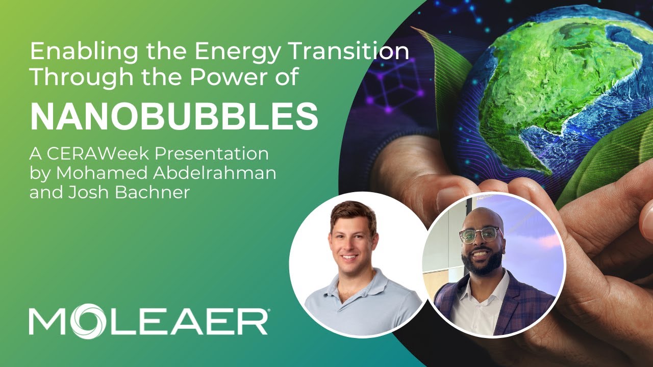 eic_vc's tweet card. CERAWeek 2024: Moleaer | Enabling the Energy Transition Through the...