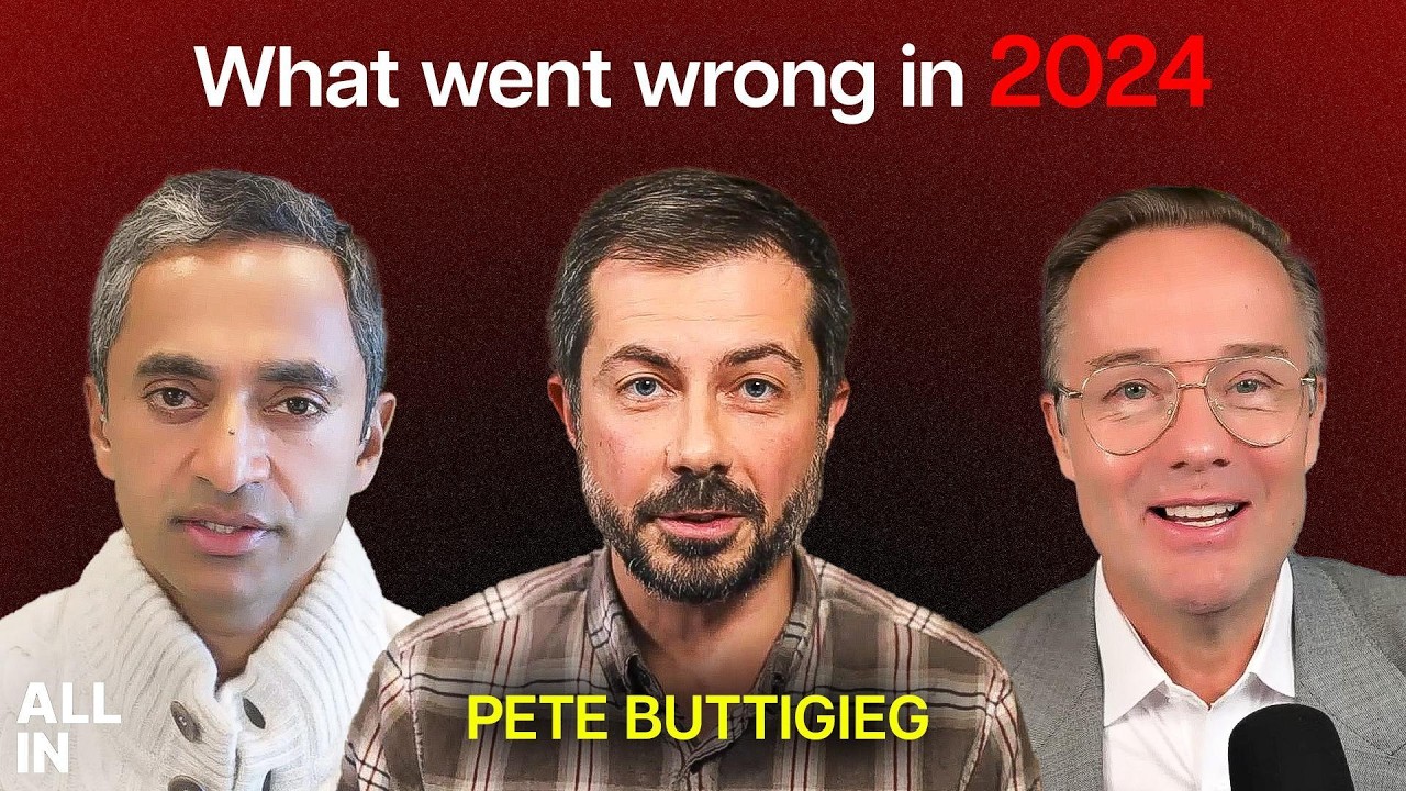 CCBCodeMonkey's tweet card. Pete Buttigieg: The Left's Identity Crisis, Wealth Tax, 2024 Mistak...