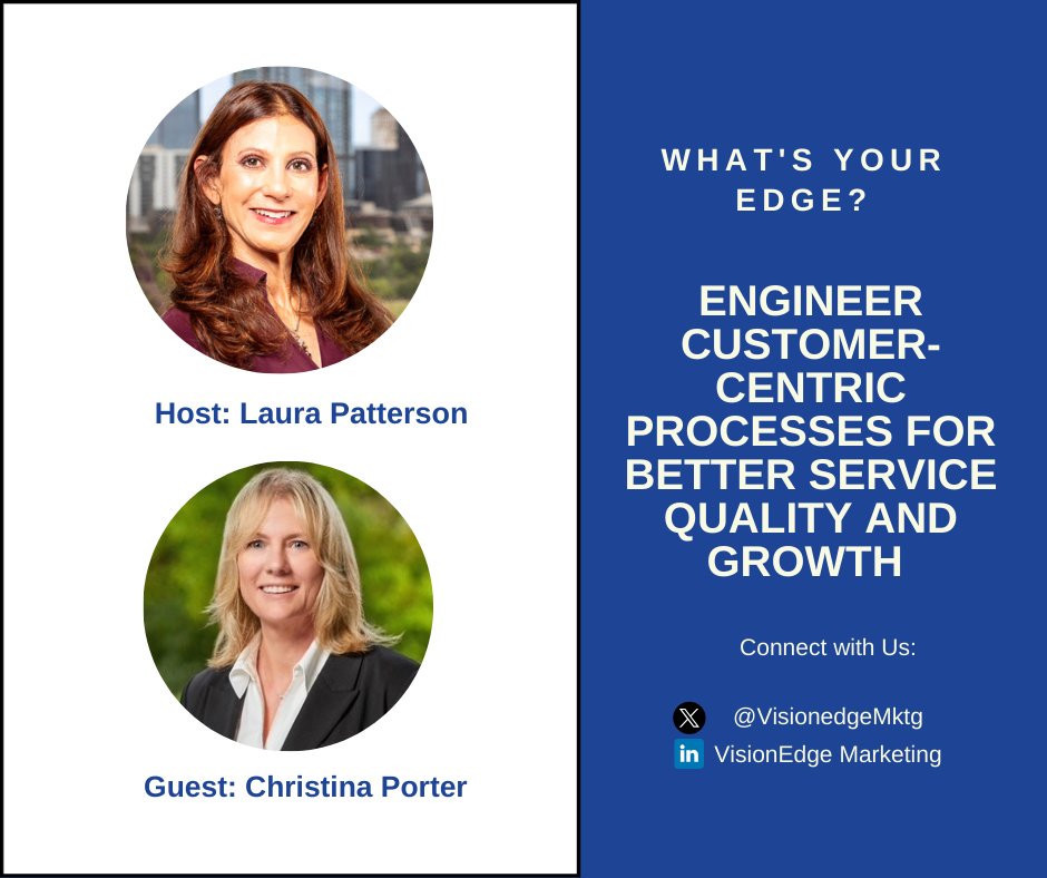VisionEdgeMktg's tweet card. Discover how customer-centric processes helped rebuild trust, improve customer experience, service quality, & achieve operational excellence.