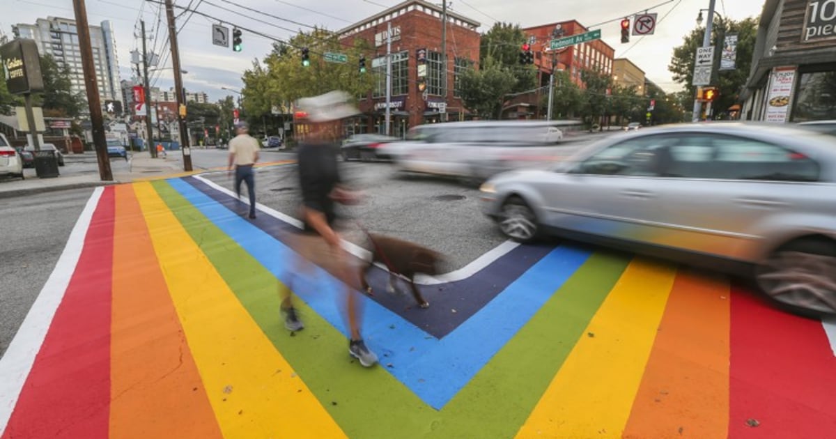 ajcdevelopment's tweet card. Atlanta Police reassign Zone 5 commander after Midtown bars forced to close early during Black Gay Pride