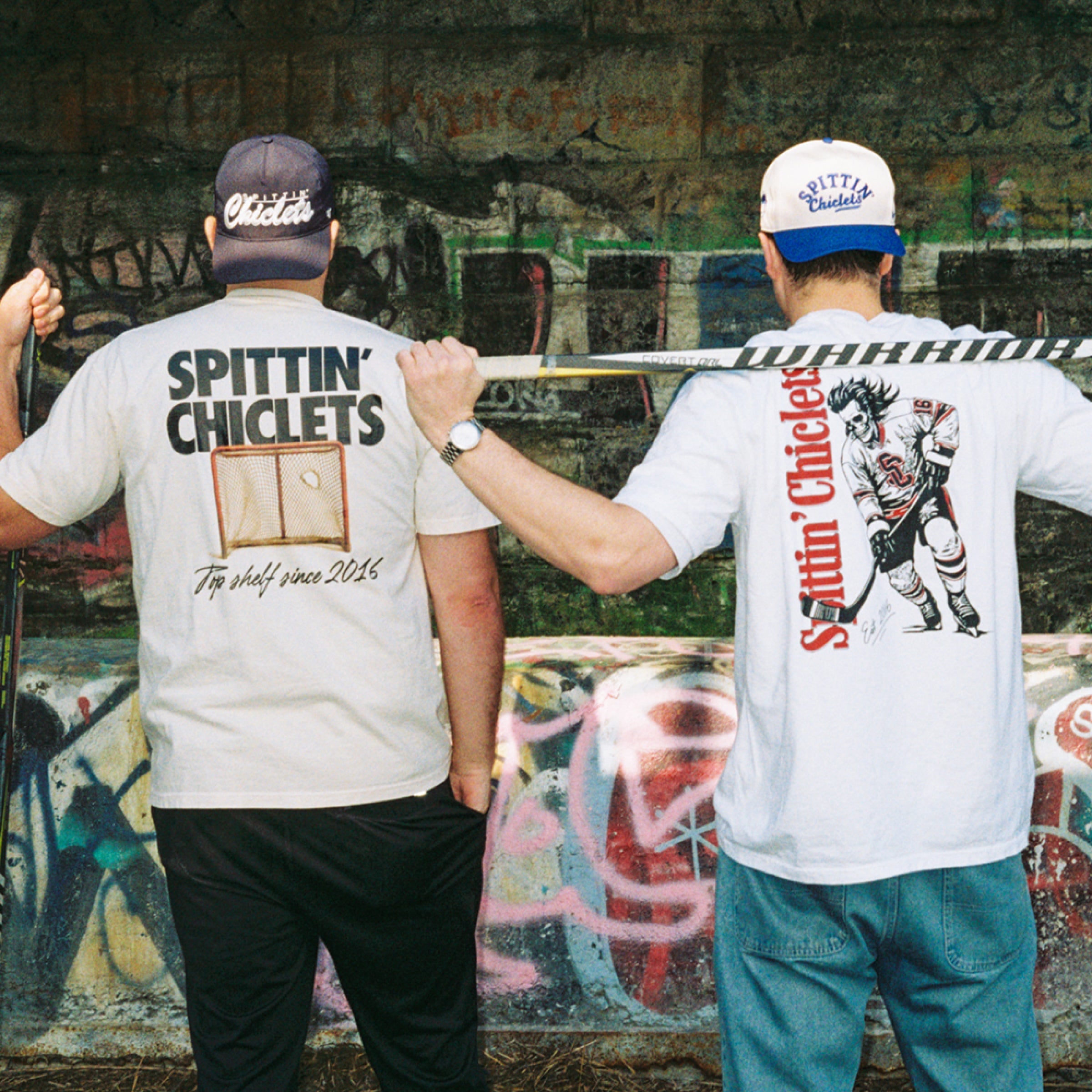 spittinchiclets's tweet card. 'Spittin Chiclets' podcast apparel and accessories from Barstool Sports