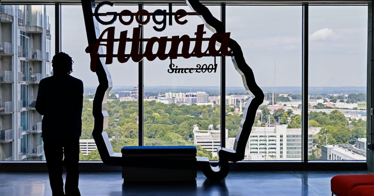 cdev20's tweet card. Google announced last year it would be an anchor tenant at the 31-story office tower under construction in Atlanta at 1105 West Peachtree Street. On Wednesday, the company said six floors — 18...