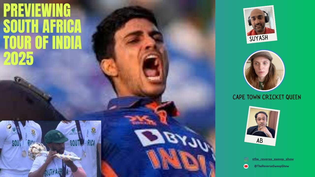PodReverseSweep's tweet card. Preview RSA tour of India with @CricketQueenT‬ | World Champs visit...