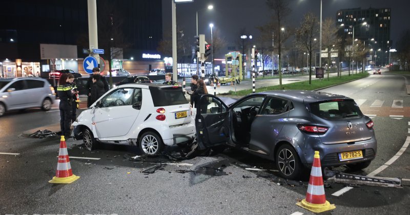 Flinke schade bij verkeersongeval