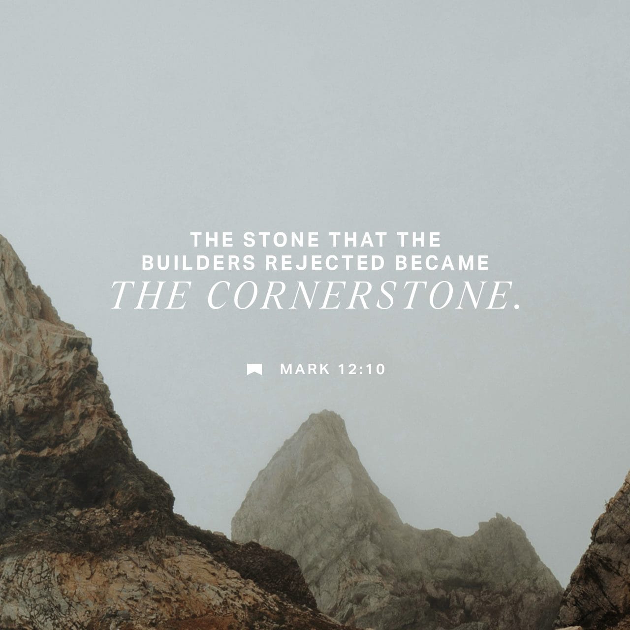 mstazz13's tweet card. Have you not read this Scripture: “‘The stone that the builders rejected has become the cornerstone