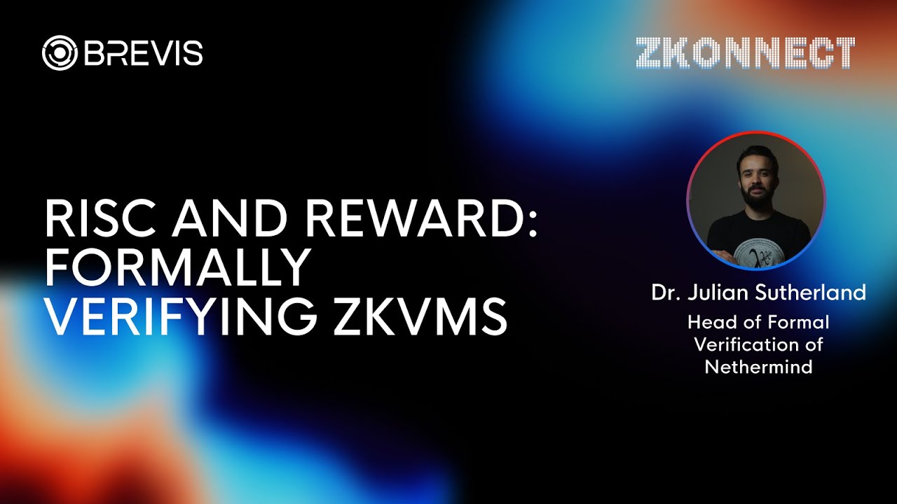 PVOFF's tweet card. [Keynote] Risc and Reward: Formally Verifying zkVMs
