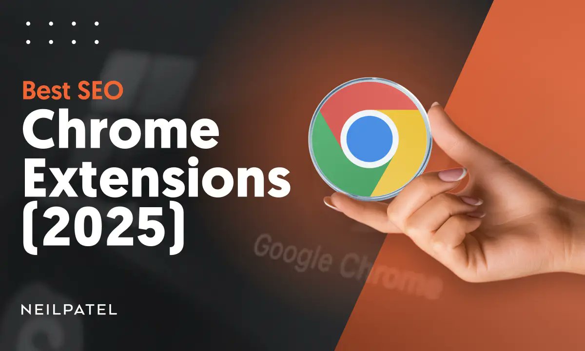 neilpatel's tweet card. Looking for the best SEO Chrome extensions? We've created a list of ones to utilize that will bring your SEO to the next level. Read more.