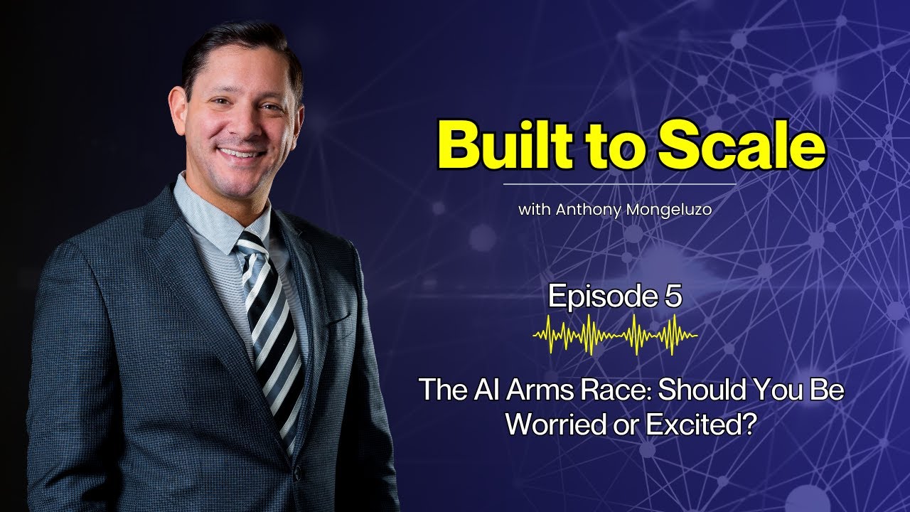 helpmePCS's tweet card. The AI Arms Race: Should You Be Worried or Excited?