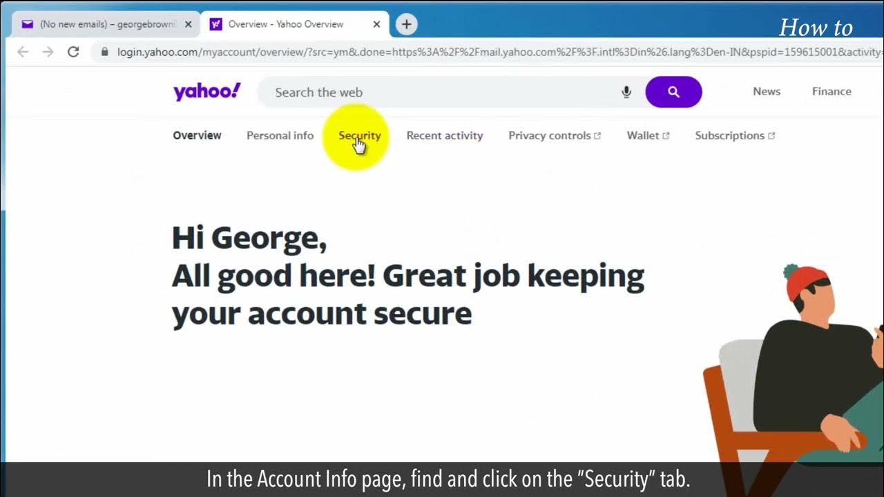 Howtoguide7's tweet card. How to Secure your Yahoo account