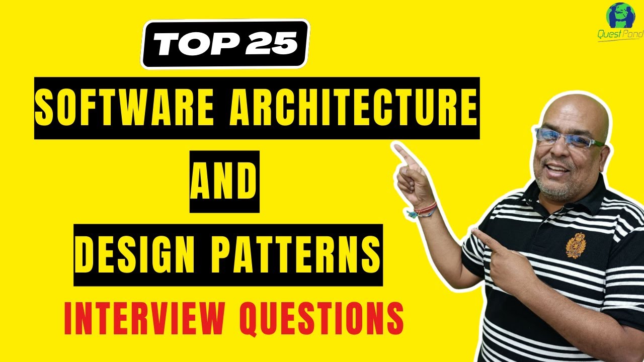 fazlarabbi5's tweet card. Software Architecture and Design Patterns Interview Questions