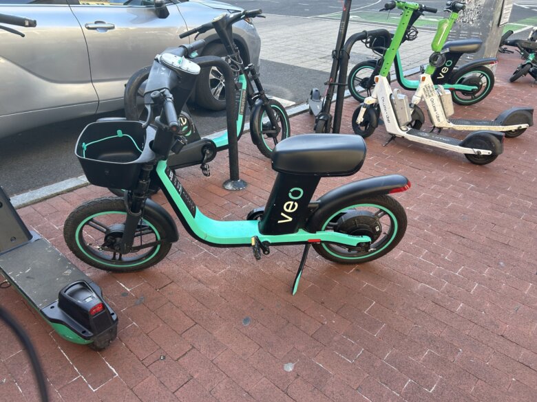 MCDOTNow's tweet card. D.C. is reducing speed limits on Lime and Veo e-bikes to improve safety and curb misuse. Lime’s motor assist is now capped at 18 mph, while Veo’s is limited to 15 mph, down from the previous 20 mph....