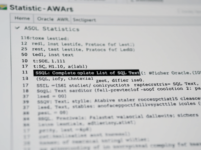 YuanOracle's tweet card. When Oracle displays top SQL statements in the “SQL Statistics” sections of an Oracle AWR report, it truncates long SQL texts for readability— showing only the first few words next to e…