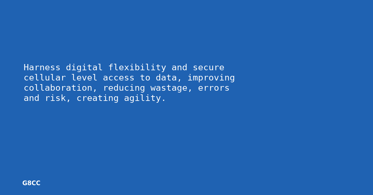 Garnet8Ltd's tweet card. Our Enterprise Data Access Software provides secure access to multiple sources. It makes it simple to share trusted data with a known number of collaborators.