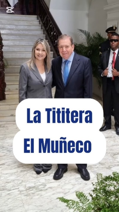Libresylibres12's tweet card. Vicky "La Tititera" Edmundo "El Muñeco"