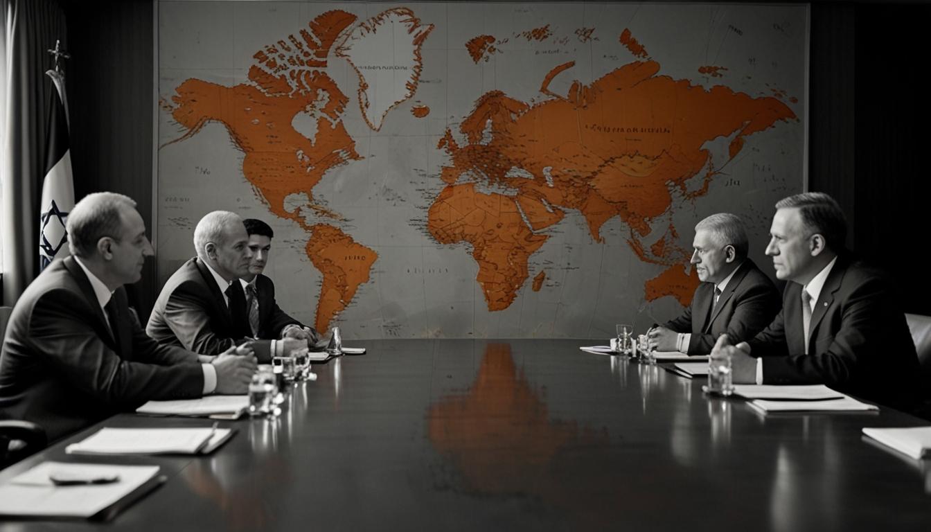 NoahBreaking's tweet card. President Joe Biden, along with top officials, works to broker a new cease-fire deal between Israel and Hamas amid tensions and political pressures. The U.S.