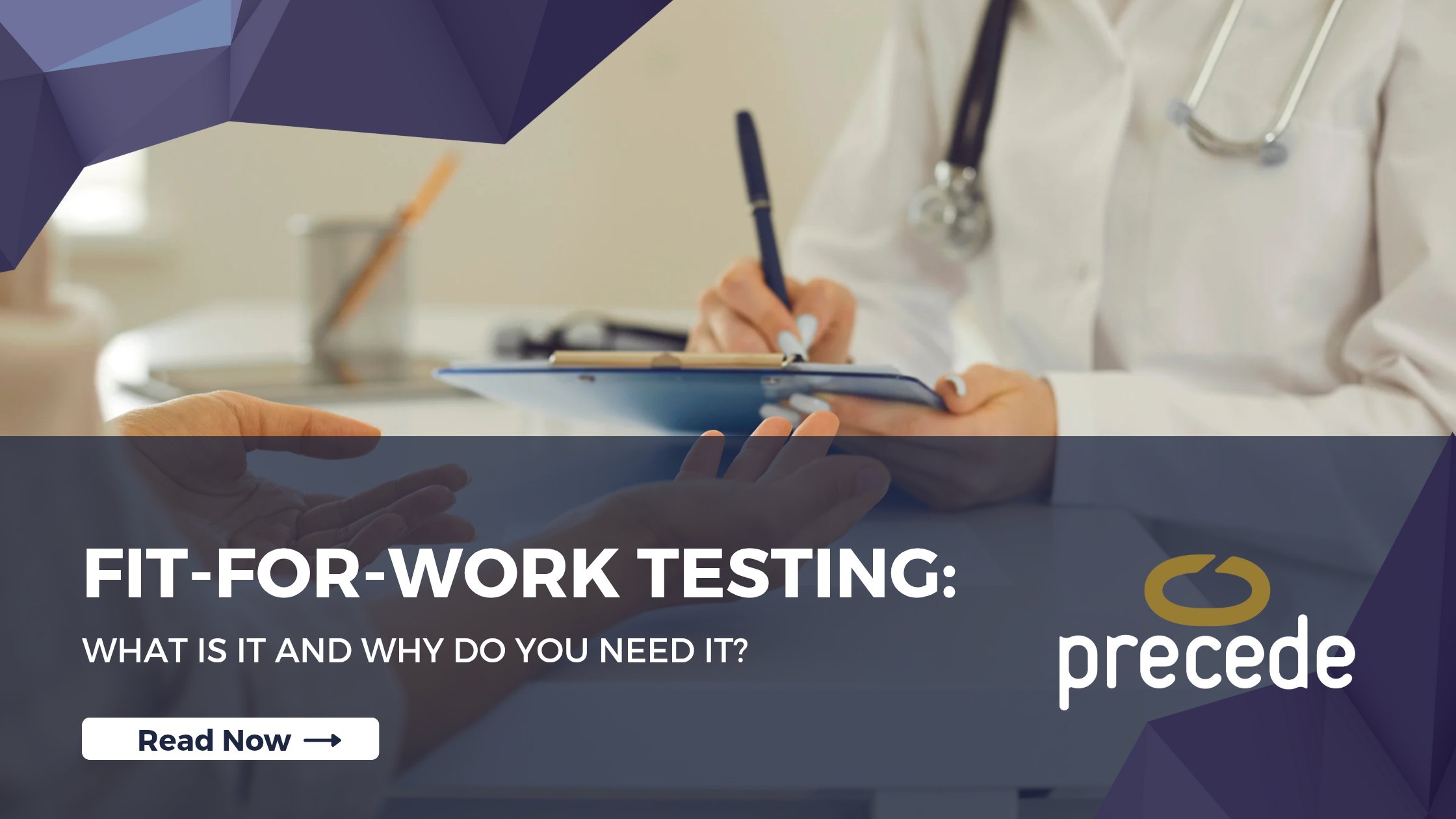 Precede_OHS's tweet card. Fit-For-Work Testing is a crucial part of maintaining a safe and healthy workplace. It ensures employees are physically and mentally ready to perform their duties, reducing accident risks and...