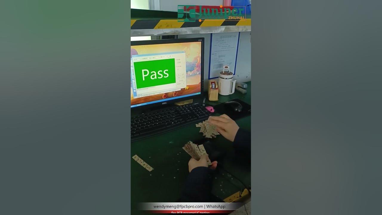 WendyMengfpcb's tweet card. How Flex PCB Mounted IC Testing Ensures Reliable Performance