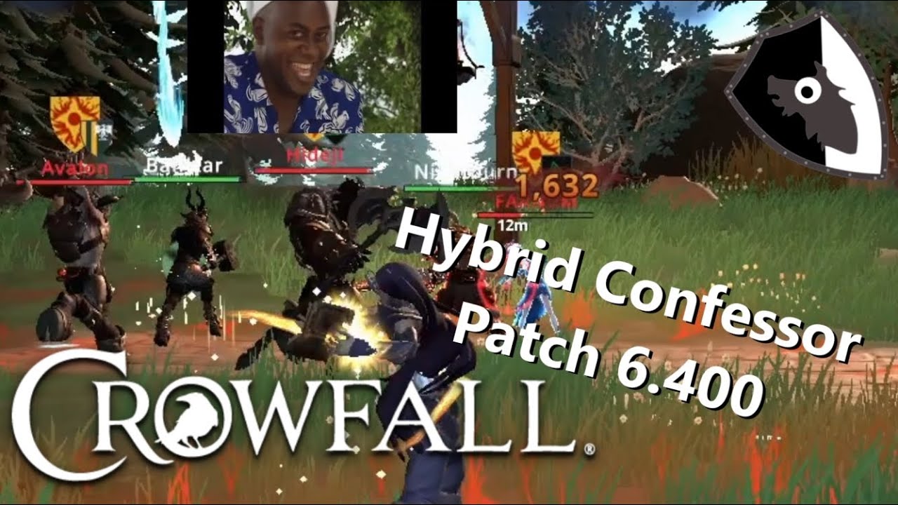 xarrayne's tweet card. Night of Fire - Crowfall Confessor