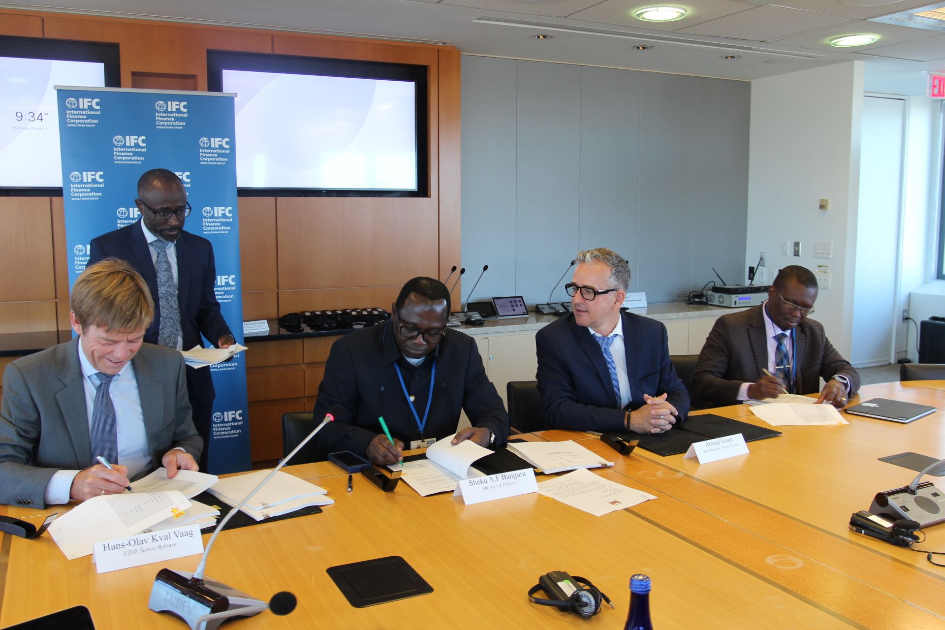 GBADigitalMedia's tweet card. News flash Release by Scatec has signed new lease agreements for solar and battery energy systems in Liberia and Sierra Leone, totalling 64 MW of solar