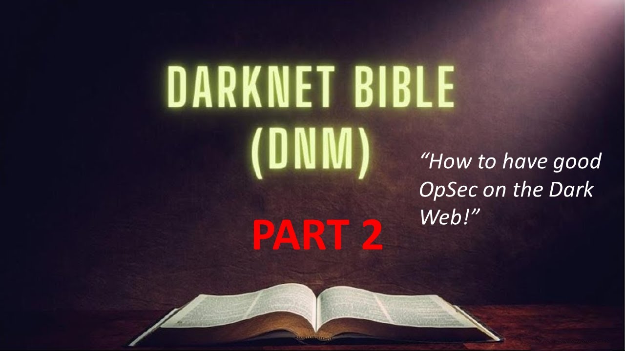 prncpl1nf0s3c's tweet card. An OpSec look at the DarkNet/Dark Web Marketplace DNM Bible Part 2
