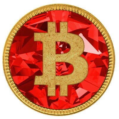 bitcoinrubyio's tweet card. Crypto Currency is quite the quirky craze right now. Lots of ups downs and turnarounds but not much holding steady — that is — unless…