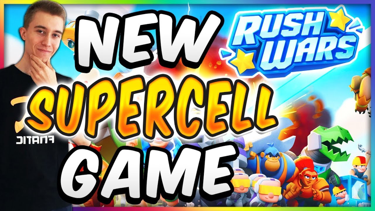 SirTagCR's tweet card. FIRST LOOK AT RUSH WARS GAMEPLAY! New Supercell Game!