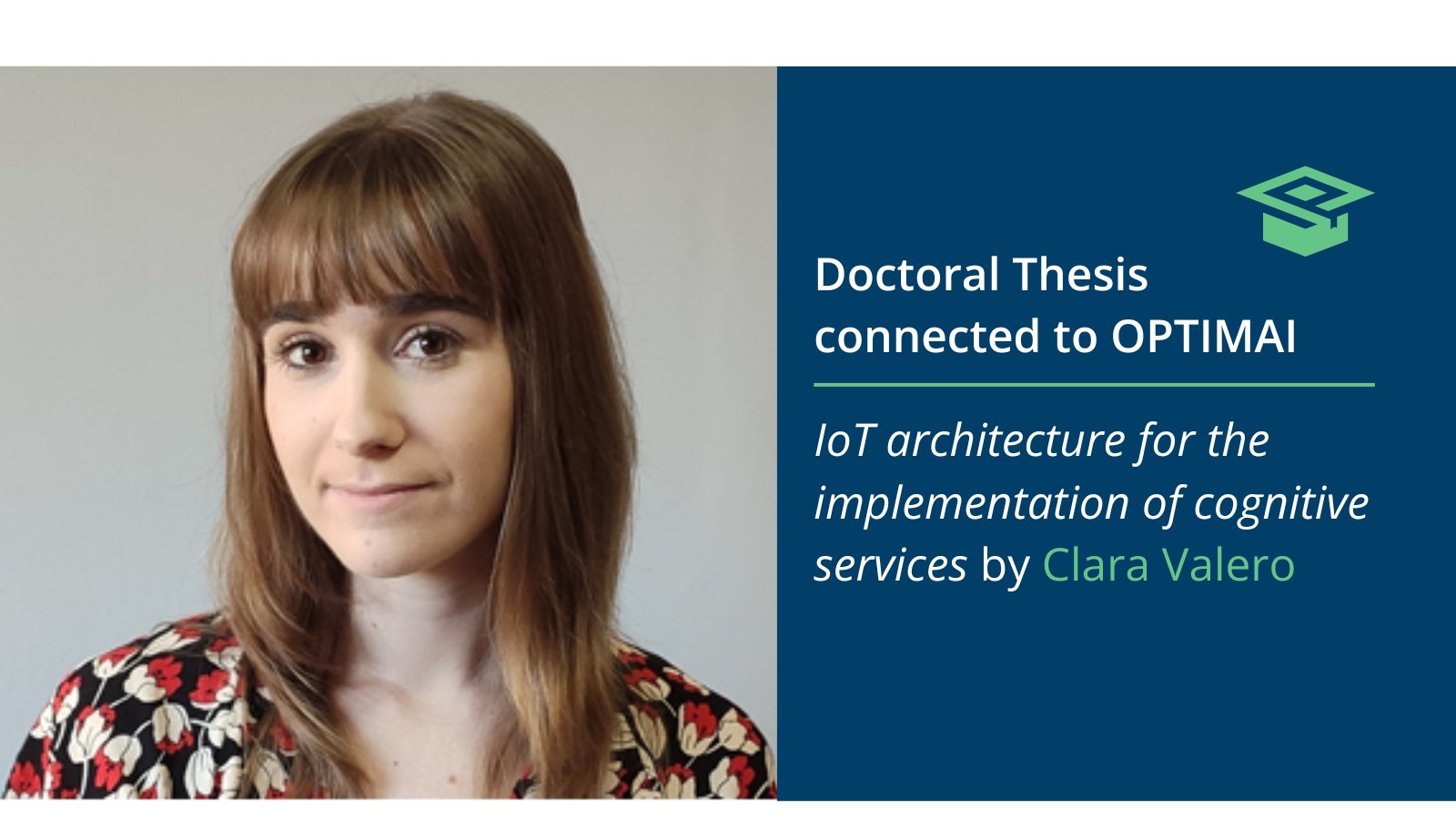 OPTIMAI_Project's tweet card. Clara Valero is a researcher & software engineer in the SATRD research group that belongs to the Communication department of the UPV. She contributes to ...