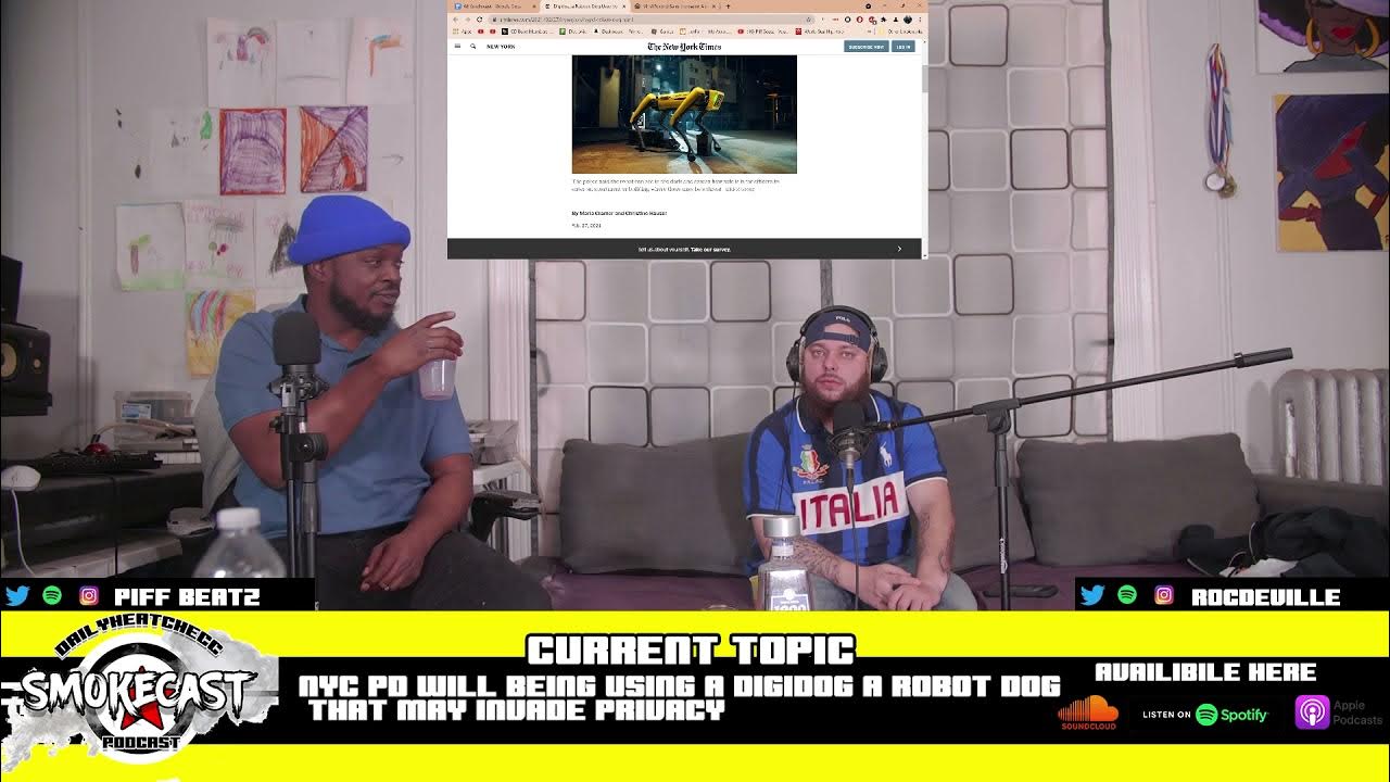 DailyHeatChecc's tweet card. New York City Police Will Be Using A DigiDog Robot Dog That May...