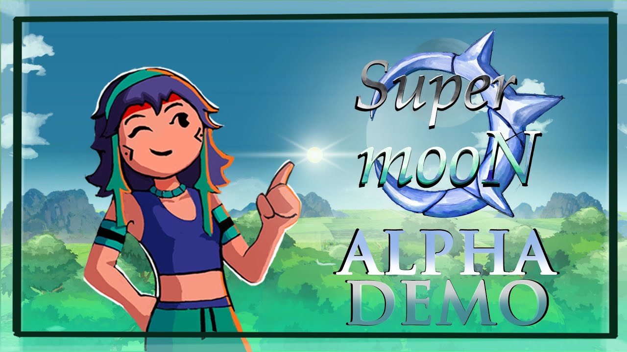 lua_diurna's tweet card. SuperMoon Alpha Demo | Trailer [Link na Descrição]