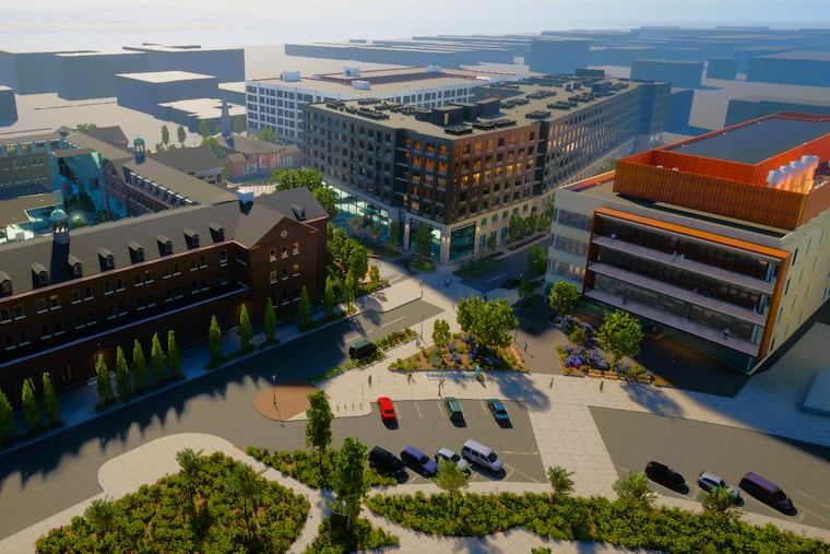 PIDCphila's tweet card. After decades when no residential development was allowed in the Navy Yard, the first big apartment project is breaking ground Oct. 24.