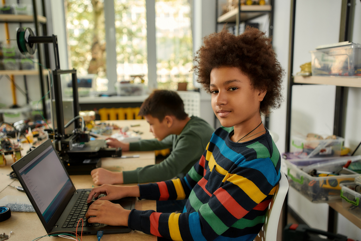 MathPrincessC's tweet card. OPINION - When teachers and lawmakers team up to prioritize California students, the outcomes benefit everyone. That’s why we are working together to ensure that every student has the computer...