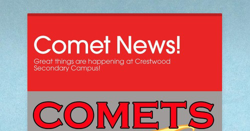 csdcomets's tweet card. Comet News!