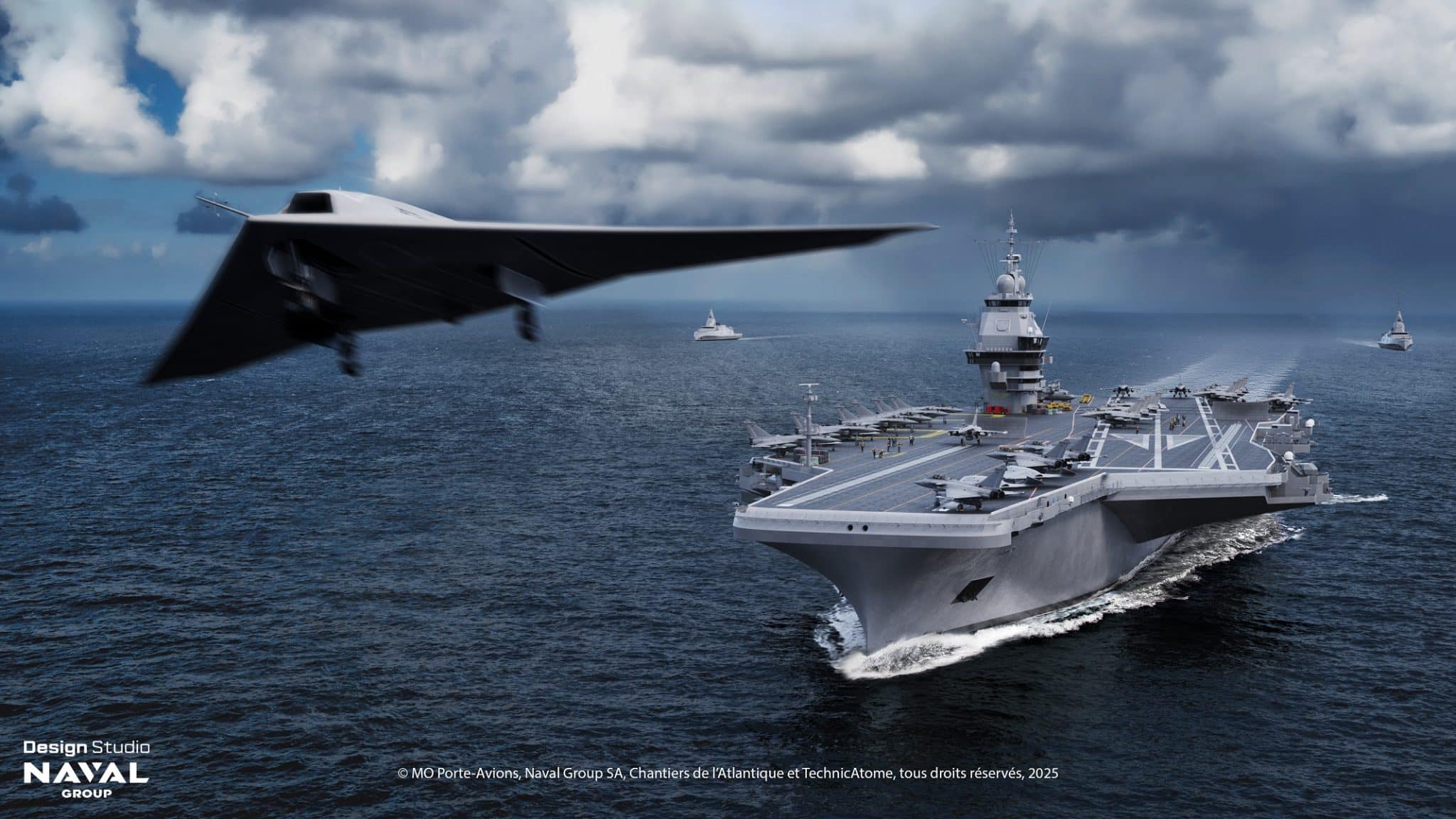 top_force's tweet card. France plans to order a third Electromagnetic Aircraft Launch System (EMALS) catapult track for the French Navy's future aircraft carrier known as PA-Ng