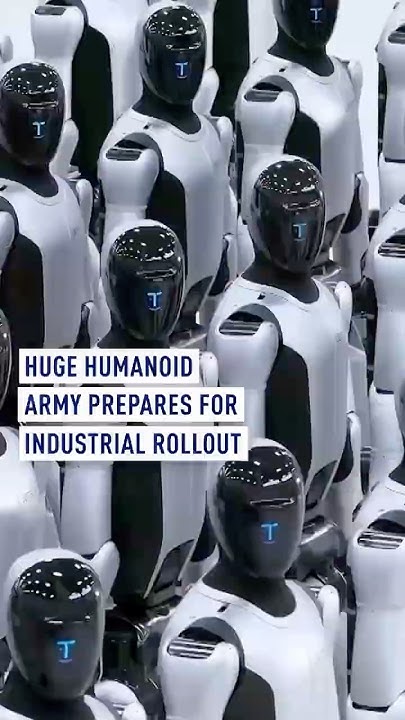 Mike39962570's tweet card. Hundreds of humanoids roll out in the first large-scale robot...