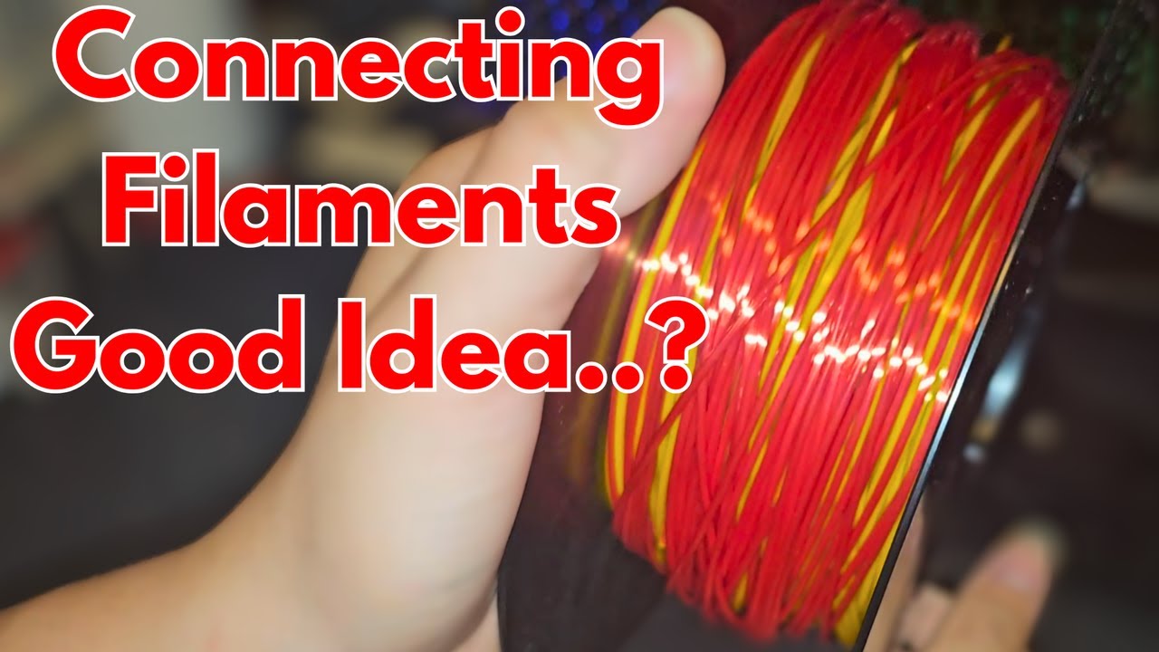 scratch3dprint's tweet card. Connecting Old Filament Together | Sunlu Filament Connector