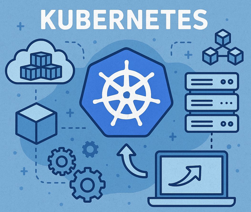osodevops's tweet card. Kubernetes is a tool that makes it easier to run and manage applications built using containers. Think of containers as small…