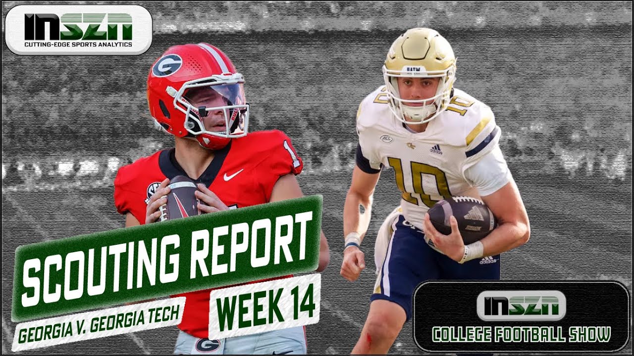 INSZN_Analytics's tweet card. Georgia vs. Georgia Tech: INSZN's Week 14 Scouting Report