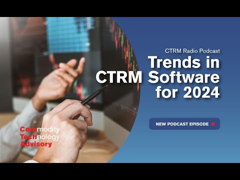 CTRMCenter's tweet card. CTRMRadio Podcast Ep41 - Trends in CTRM Software for 2024