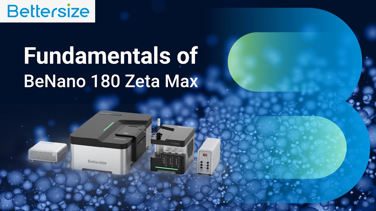 BettersizeLtd's tweet card. Fundamentals of BeNano 180 Zeta Max