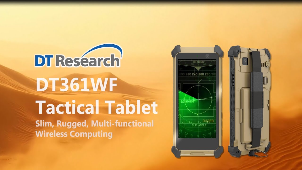 DTResearch's tweet card. DT Research DT361WF Tactical Tablet for Situation Awareness, SAR and...