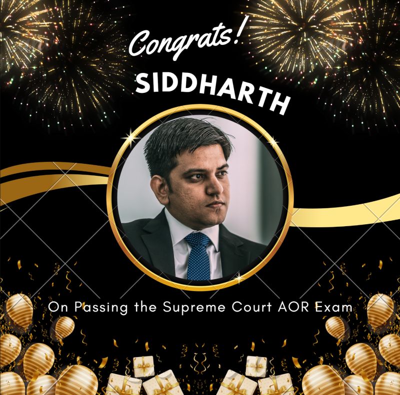 SCSPARTNERS's tweet card. Congratulations! Siddharth Acharya Jigsaw Law