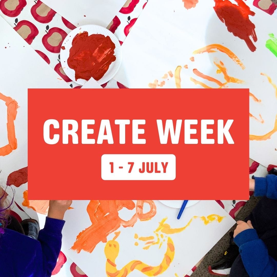 SE16_Happiness's tweet card. Creativity is a human need and everyone should have access to the life-enhancing power of the creative arts. That’s why we’re launching Create Week.