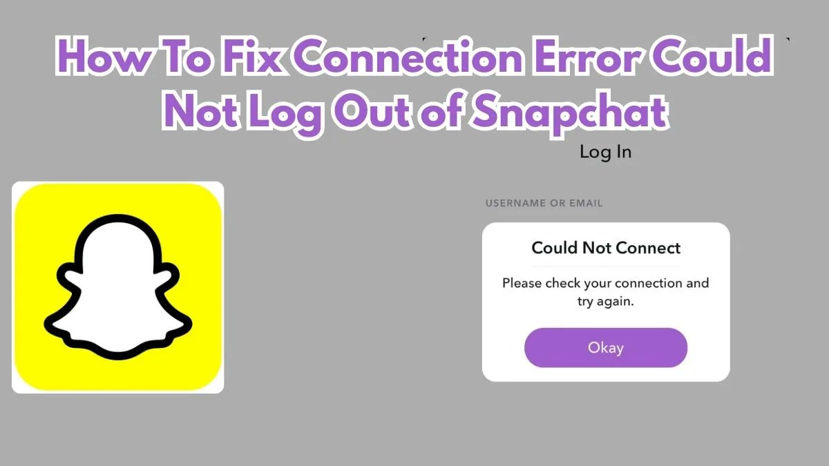 izoate's tweet card. This blog post will guide you through various methods to resolve the "connection error could not log out of Snapchat" problem.