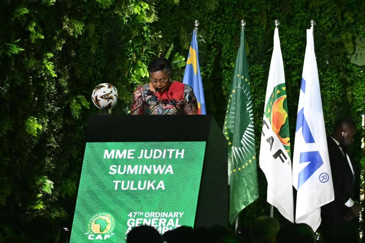 7sur7_cd's tweet card. La République démocratique du Congo s’affirme comme un acteur majeur du football africain. À l’occasion de la 47ᵉ Assemblée générale ordinaire de la Confédération africaine de football (CAF),...