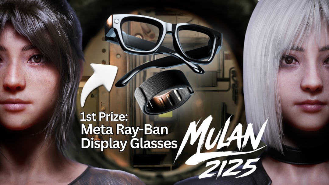 Mulan2125's tweet card. Celebrate the launch of MULAN 2125, the breathtaking new VR experience for Meta Quest that fuses ancient legend with a high-tech cyberpunk future. Find yourself immersed in the dystopian world of the...